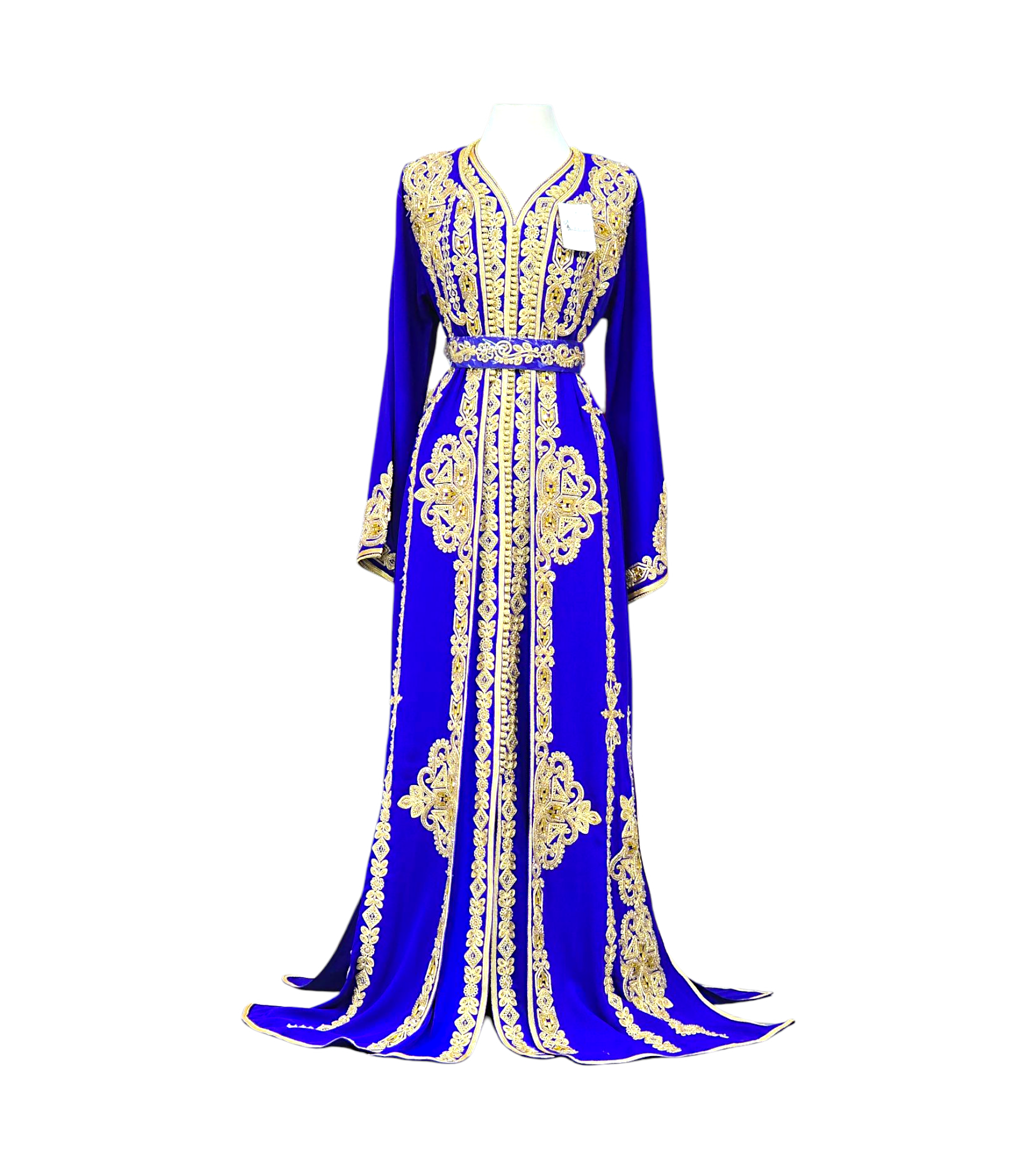 Caftan Marocain de Luxe Brodé en Fil d’Or